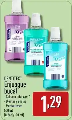 ALDI Dentastix - enjuague bucal oferta
