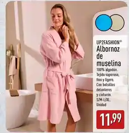 ALDI Up fashion - albornoz de muselina oferta