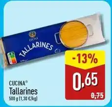 ALDI La cuina - tallarines oferta
