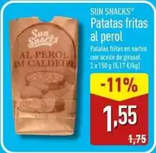 ALDI Sun - patatas fritas al perol oferta