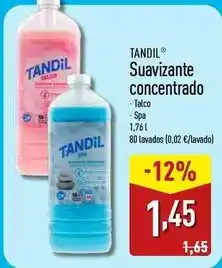 ALDI Tandil - suavizante concentrado oferta