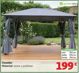 Alcampo Gardenstar - cenador oferta