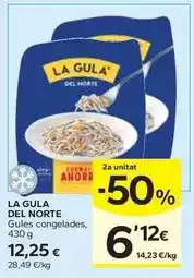 Caprabo La gula del norte - gules congelades oferta