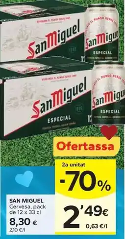 Caprabo San miguel - cervesa oferta
