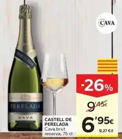 Caprabo Castillo de perelada - cava brut reserva oferta