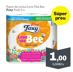 Sorli FOXY Paper de cuina Love The Bee oferta