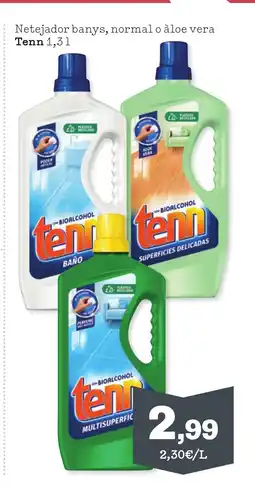 Sorli TENN Netejador banys, normal o àloe vera oferta