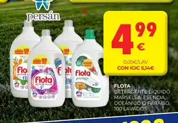 CashDiplo FLOTA Detergente líquido marsella, esencia, oceánico o paraíso, 100 lavados oferta