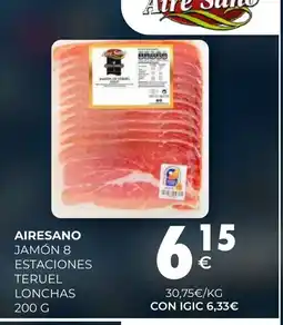 CashDiplo AIRESANO Jamón 8 estaciones teruel lonchas oferta