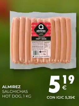 CashDiplo ALMIREZ Salchichas hot-dog oferta