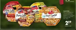 CashDiplo CAMPOFRIO Pizza jamón/queso c/salsa cheddar, 4 quesos masa fina, barbacoa con salsa o pollo con salsa mostaza-miel oferta