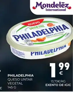 CashDiplo PHILADELPHIA Queso untar vegetal oferta