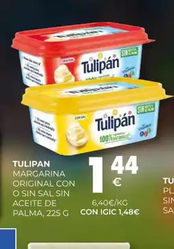 CashDiplo TULIPAN Margarina original con o sin sal sin aceite de palma oferta
