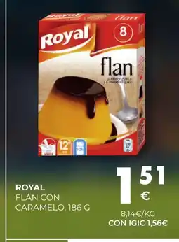 CashDiplo ROYAL Flan con caramelo oferta