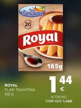 CashDiplo ROYAL Flan tamatina oferta