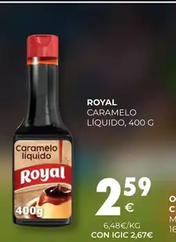 CashDiplo ROYAL Caramelo líquido oferta