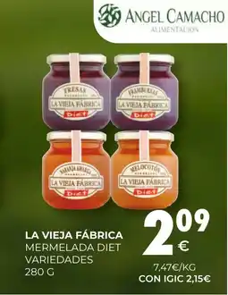 CashDiplo LA VIEJA FÁBRICA Mermelada diet variedades oferta