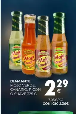 CashDiplo DIAMANTE Mojo verde, canario, picón o suave oferta