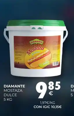 CashDiplo DIAMANTE Mostaza dulce oferta