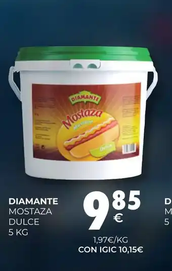 CashDiplo DIAMANTE Mostaza dulce oferta