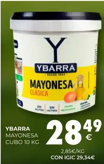 CashDiplo YBARRA Mayonesa cubo oferta