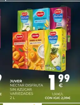 CashDiplo JUVER Néctar disfruta sin azúcar variedades oferta