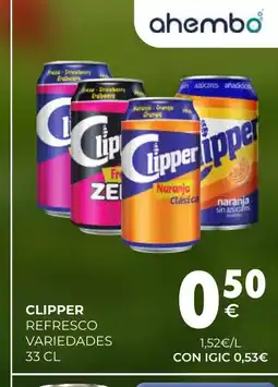CashDiplo CLIPPER Refresco variedades oferta