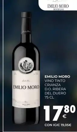 CashDiplo EMILIO MORO Vino tinto crianza d.o. ribera del duero oferta
