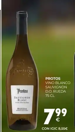 CashDiplo PROTOS Vino blanco sauvignon d.o. rueda oferta