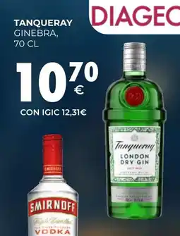 CashDiplo TANQUERAY Ginebra oferta