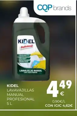 CashDiplo KIDEL Lavavajillas manual profesional oferta