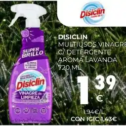 CashDiplo DISICLIN Multiusos vinagre c/ detergente aroma lavanda oferta