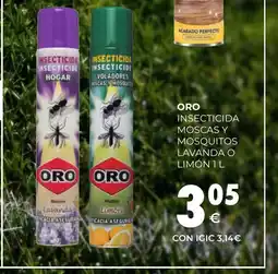 CashDiplo ORO Insecticida moscas y mosquitos lavanda o limón oferta