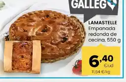 Autoservicios Familia LAMASTELLE Empanada redonda de cecina oferta