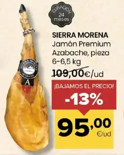 Autoservicios Familia SIERRA MORENA Jamón Premium Azabache oferta