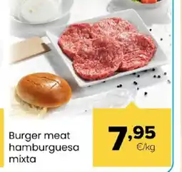 Autoservicios Familia Burger meat hamburguesa mixta oferta