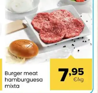 Autoservicios Familia Burger meat hamburguesa mixta oferta