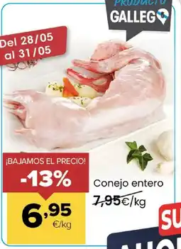 Autoservicios Familia Conejo entero oferta