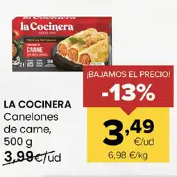 Autoservicios Familia LA COCINERA Canelones de carne oferta