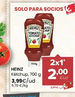Autoservicios Familia HEINZ Kétchup oferta