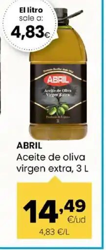Autoservicios Familia ABRIL Aceite de oliva virgen extra oferta