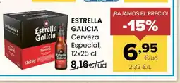 Autoservicios Familia ESTRELLA GALICIA Cerveza Especial oferta