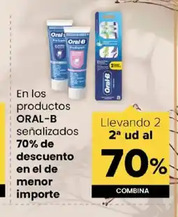 Autoservicios Familia ORAL-B En los productos oferta