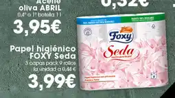Claudio FOXY Papel higiénico Seda oferta