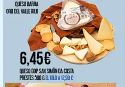 Claudio Queso dop san simón da costa prestes oferta