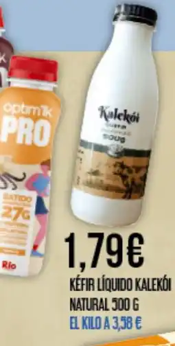 Claudio Kefir líquido kalekói natural oferta