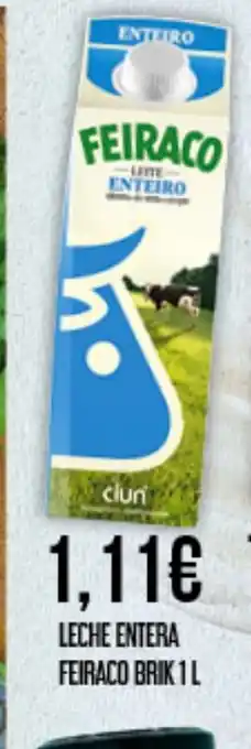 Claudio FEIRACO Leche entera oferta