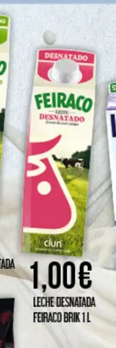 Claudio FEIRACO Leche desnatada oferta