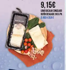 Claudio Lomo bacalao congelado outón desalado oferta