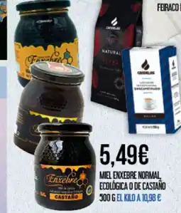 Claudio Miel enxebre normal, ecológica o de castaño oferta